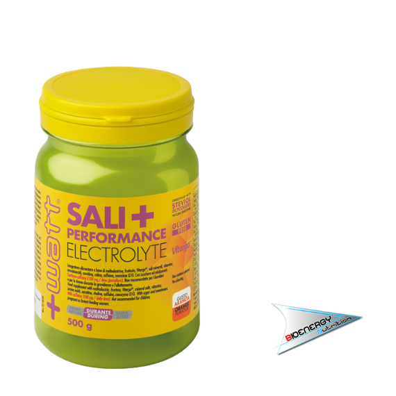 +Watt-SALI+ PERFORMANCE ELECTROLYTE  500 gr Arancia  